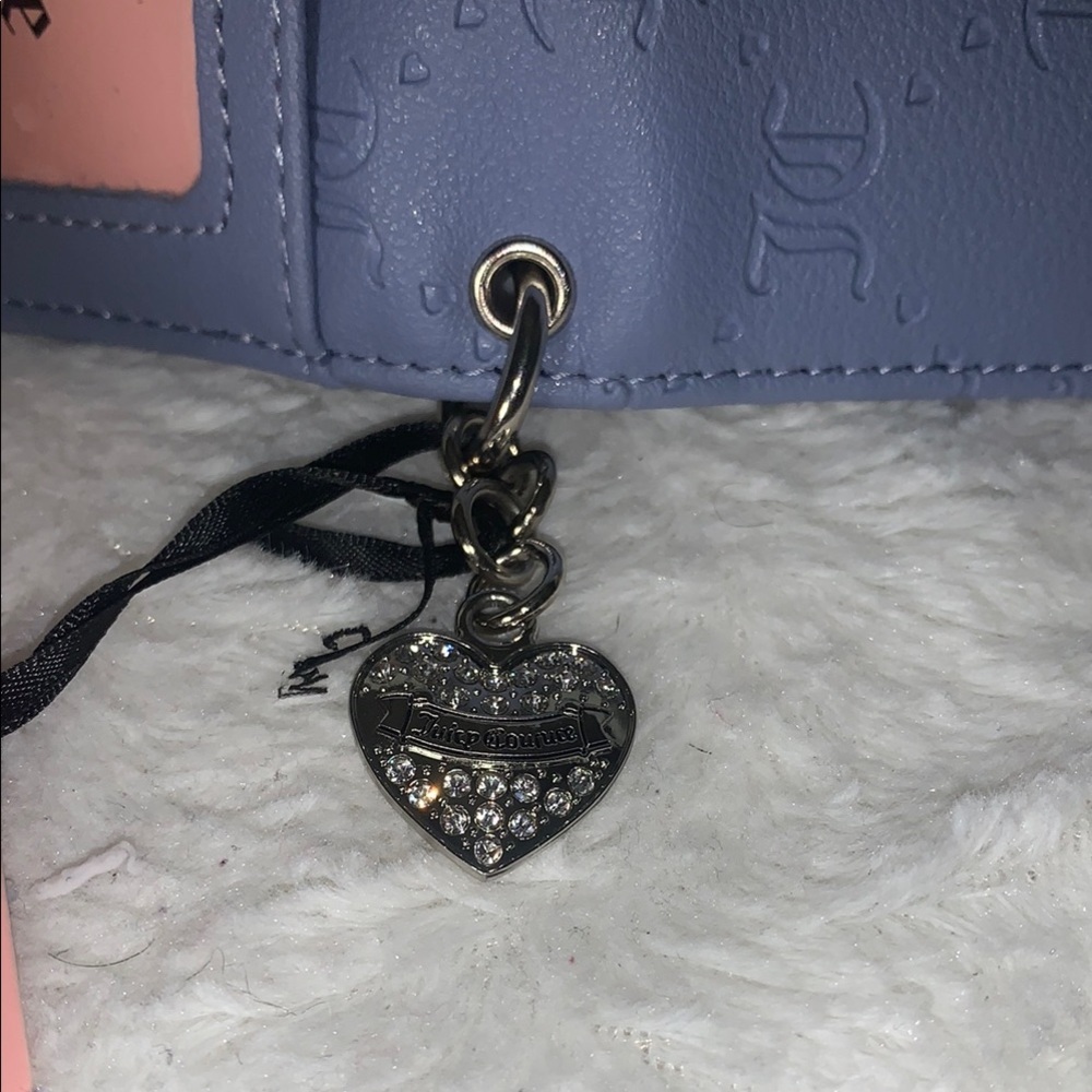Juicy Couture Lavender Wallet with Heart Detail - Picture 6 of 8